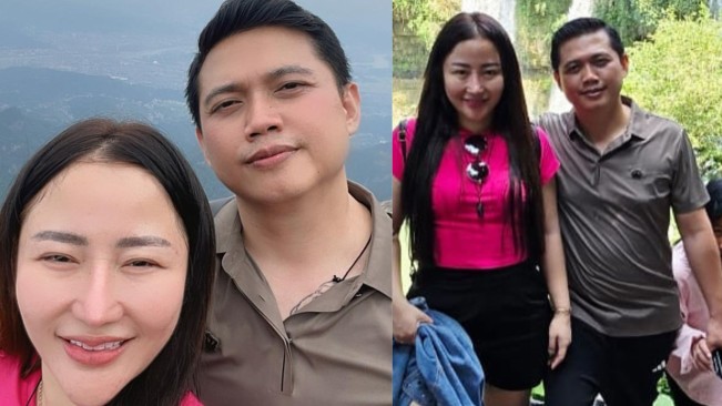 Dwi Hartono dan istri, Andreana. (Instagram)